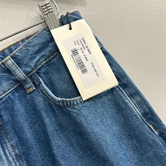 Ba&sh Women's Blue Idro High-rise Flared Jeans